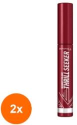Rimmel London Set 2 x Mascara Rimmel London Volume Thrill Seeker, 001 Black, 8 g (ROC-2xMAG1017708TS)
