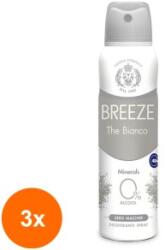 Breeze Set 3 x Deodorant Spray Breeze The Bianco, 150 ml
