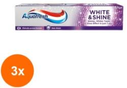 Aquafresh Set 3 x Pasta de Dinti Aquafresh White and Shine, 100 ml (ROC-3xMAG1019133TS)