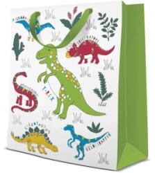 Elcadis Pungi Cadou Medii, Dinosaur, 20 x 25 x 10 cm, Perfecto (ELC-PC-SM-DN)