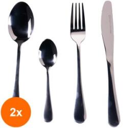 Grunberg Set 2 x Tacamuri din Inox, 48 Piese, Grunberg (GUJ-2xGR481) Tacam