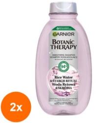 Garnier Set 2 x Sampon Garnier Botanic Therapy Rice Water, pentru Par Lung, 400 ml