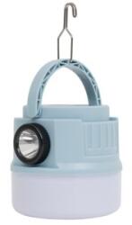 Z-TOOLS Lanterna Camping, Incarcare Solara si USB, Portabila, Albastru (ZLN-ZTS9000)