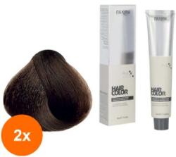 Maxima Set 2 x Vopsea Profesionala de Par Maxima, 6.89 Saten Caramel, 100 ml