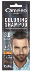 Cameleo Sampon Nuantator Cameleo, 3.0 Dark Brown, Barbati, 15 ml