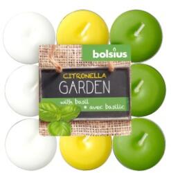 Bolsius Lumanari Pastila Bolsius Citronella, Busuioc, 18 Bucati (LCA-PB18-17-CIT-BAS)