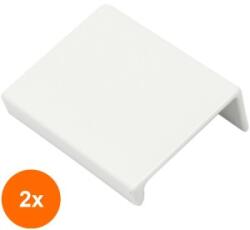 Ideal Feroluc Set 2 x Maner Model Hexis, 32 mm, Finisaj Alb (EDI-2xIFR-15732)