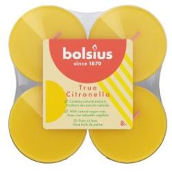 Bolsius Lumanari Pastile, 8 Ore, 4 Bucati, Bolsius Citronella Maxi (LCA-TRU-CIT-TC40)