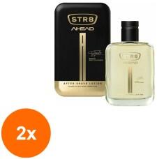 STR8 Set 2 x After Shave Str8 Ahead 100 ml New
