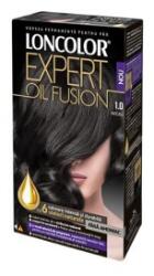 LONCOLOR Vopsea de Par Permanenta Loncolor Expert Oil Fusion 1.0 Negru, 100 ml