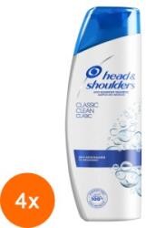 Head & Shoulders Set 4 x Sampon Head & Shoulders Classic Clean, 200 ml