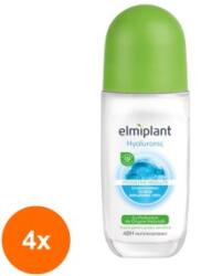 elmiplant Set 4 x Deodorant Antiperspirant Roll-On Elmiplant Hialuronic, 50 ml