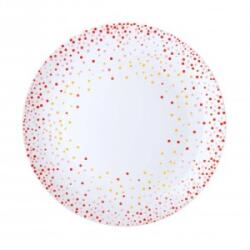 Elcadis Farfurie pentru Desert, 19.5 cm, Opal Winter Style (ELC-OP-W195)