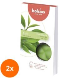 LCA Set 2 x Cipsuri din Parafina Parfumata - Ceai Verde - 6 Buc (GIL-2xLCA-TRU-CPS-43-TS)