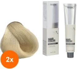 Maxima Set 2 x Vopsea Profesionala Maxima, 10 Blond Platinat Deschis, 100 ml