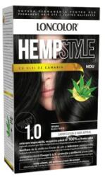 LONCOLOR Vopsea de Par Permanenta Loncolor Hempstyle, 1.0 Negru, 100 ml