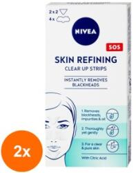 Nivea Set 2 x 6 Benzi pentru Curatare Ten Nivea