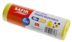 Biodeck Saci Menajeri Galbeni din Polietilena, 60 l, 20 Bucati (SAC-PE-MEN-60)