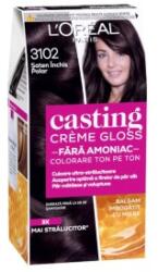 L'Oréal Vopsea de Par Semi-Permanenta fara Amoniac L'Oreal Paris Casting Creme Gloss 3102 Saten Inchis, 180 ml