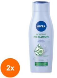Nivea Set 2 x Sampon Nivea, Moisture Hyaluron, 400 ml