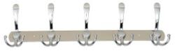 Z-tools Cuier cu 5 Agatatori, Metal, Lungime 44.5 cm, Argintiu (ZLN-ZTS8145) Agatator cuier