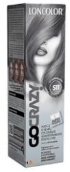 LONCOLOR Crema de Par Coloranta Semi-Permanenta fara Amoniac Loncolor GoCrazy S11 GoDarksilver, 100 ml
