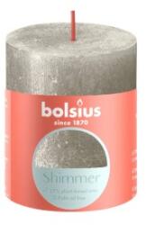 Bolsius Lumanare Stalp Bolsius, Bej Sidefat, 80 x 68 mm (LCA-STR-80/68-07-SHI-CHA)