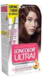 LONCOLOR Vopsea de Par Permanenta Loncolor Ultra Max, 5.34 Castaniu Scortisoara, 200 ml