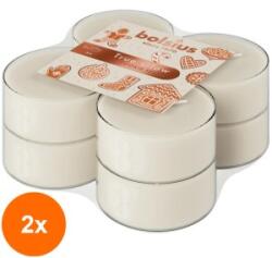 Bolsius Set 2 x 8 Lumanare Pastila Maxi, Prajituri, 8 Ore, Bolsius (GIL-2xLCA-PB40-CHR-830-COK-C)