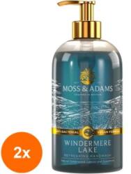 Moss & Adams Set 2 x Sapun Lichid Windermere Lake Refreshing, Moss & Adams, 500 ml