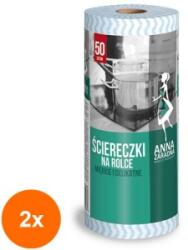 Anna Set 2 x 50 Lavete Universale Anna, Rola (ROC-2xSPDIV000077)