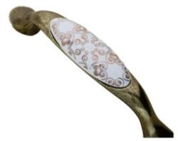 Ideal Feroluc Maner Ceramica Model W0520, 96 mm, Finisaj Antic Auriu/Model Orient (IFR-58957)