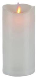 LCA Lumanare Electronica Stalp Alb cu Flacara Mobila 125 x 75 mm (LCA-CE-ST-125/75-A)