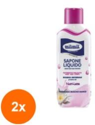 MilMil Set 2 x Rezerva Sapun Lichid Mil Mil, Lapte 1 l