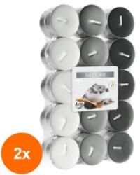 LCA Set 2 x 30 Lumanari Pastila, 4 Ore, Sare (GIL-2xLCA-P30-313)
