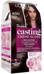 L'Oréal Vopsea de Par Semi-Permanenta fara Amoniac L'Oreal Paris Casting Creme Gloss 400 Saten, 180 ml