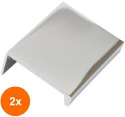 Ideal Feroluc Set 2 x Maner Model Hexis, 32 mm, Finisaj Crom Lucios (EDI-2xIFR-87231)