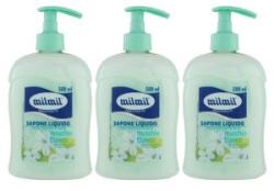 MilMil Set 3 x Sapun Lichid Mil Mil, Mosc Alb, 500 ml