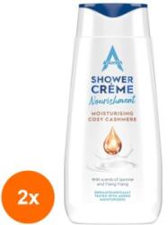 Astonish Set 2 x Crema de Dus Cashmere, 400 ml, Astonish