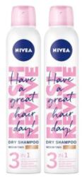 Nivea Set 2 x Sampon Uscat Spray Nivea, pentru Par Mediu, 200 ml