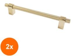 Ideal Feroluc Set 2 x Maner Model Kaira, 320 mm, Finisaj Auriu (EDI-2xIFR-18570)