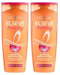 Elseve Set 2 x Sampon L'Oreal Paris Elseve Dream Long, pentru Par Lung si Deteriorat, 400 ml