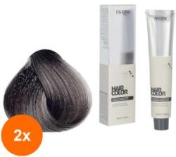 Maxima Set 2 x Vopsea Profesionala de Par Maxima, 8.11 Blond Deschis Cenusiu Intens, 100 ml