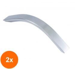 Ideal Feroluc Set 2 x Maner Model W6407, 192 mm, Finisaj Aluminiu (EDI-2xIFR-15881)