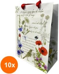 Elcadis Set 10 x Pungi Cadou Mari, Summer Letter, 26.5 x 33.5 x 13 cm, Perfecto (CLE-10xELC-PC-SL-SL)