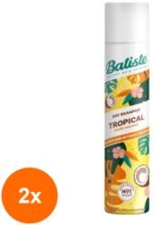 Batiste Set 2 x Sampon Uscat Batiste Tropical, 200 ml