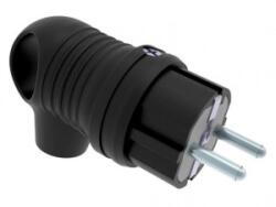Bemis Stecher din Cauciuc cu Inel Bemis BK1-1402-2021, 2P+E, 16A, 250V, IP44 (ELPL-SH/RB-BK114022021-BMS)