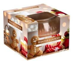 LCA Lumanare Parfumata in Pahar Winter Cookies, 18 Ore (LCA-SN69-88)