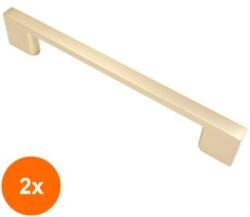 Ideal Feroluc Set 2 x Maner Model B0014, 192 mm, Finisaj Auriu Mat (EDI-2xIFR-18295)