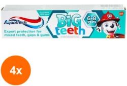 Aquafresh Set 4 x Pasta de Dinti Aquafresh pentru Copii Big Teeth 50 ml (ROC-4xMAGT1005246TS)